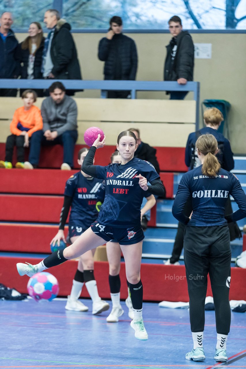 Bild 45 - B-Juniorinnen SG HH Nord - SV Henstedt Ulzburg : Ergebnis: 23:22